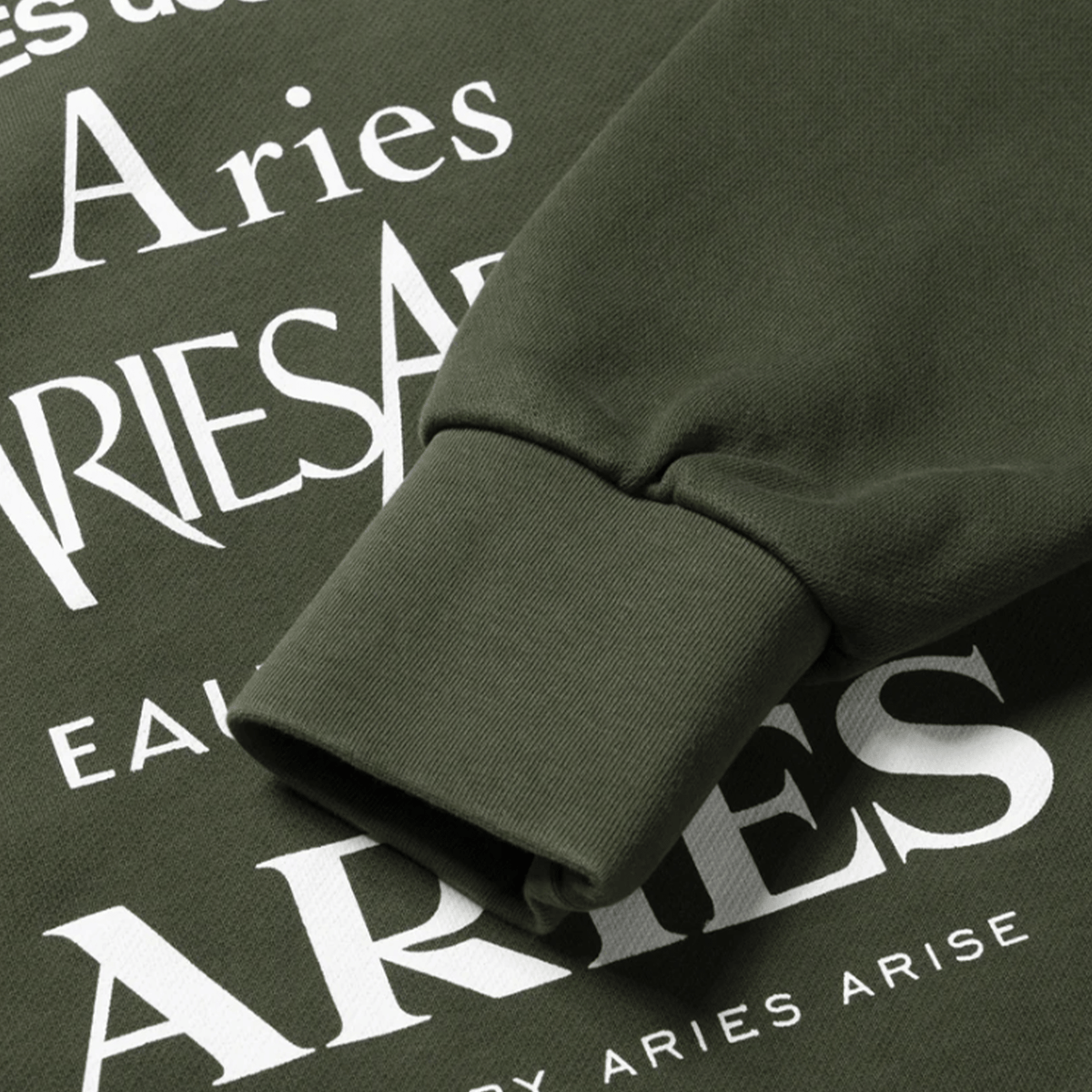 Arise Perfume Sweatshirt - Forest Green - Aries - State Of Play