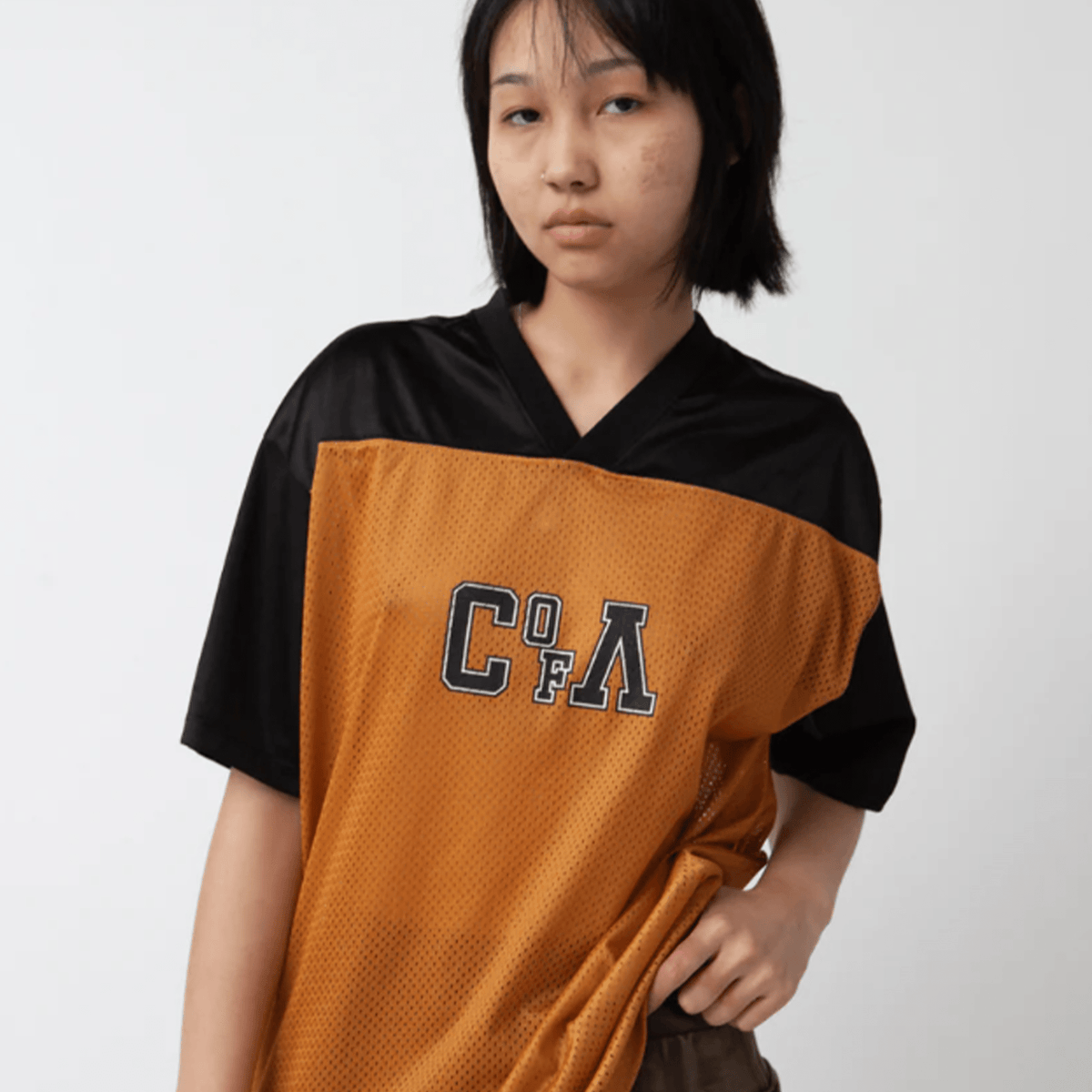 Aries American Football Airtex Short Sleeve Tee Shirt - Multi - Aries - State Of Play