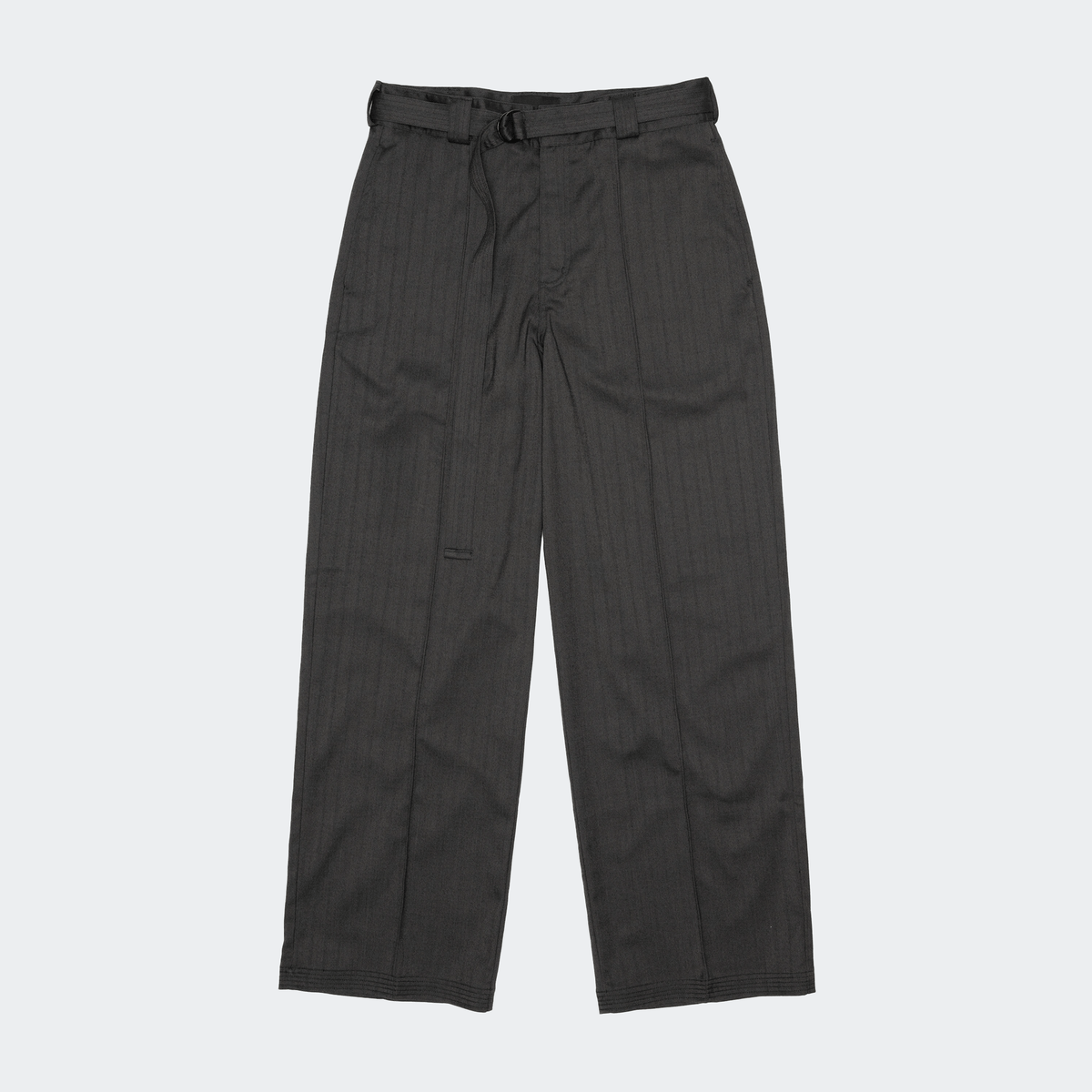 Beach Brains Shadow Suit Pant - Black Herringbone - Beach Brains - State Of Play