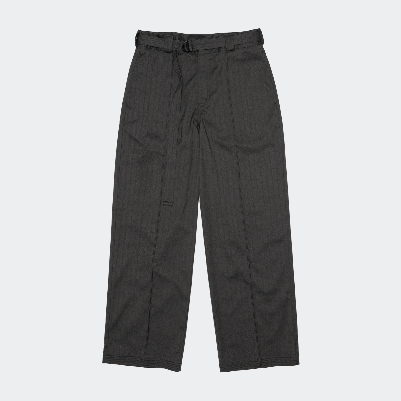 Beach Brains Shadow Suit Pant - Black Herringbone - Beach Brains - State Of Play