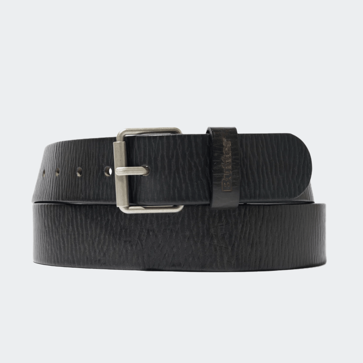 Butter Goods Distressed Leather Belt - Black - Butter Goods - State Of Play