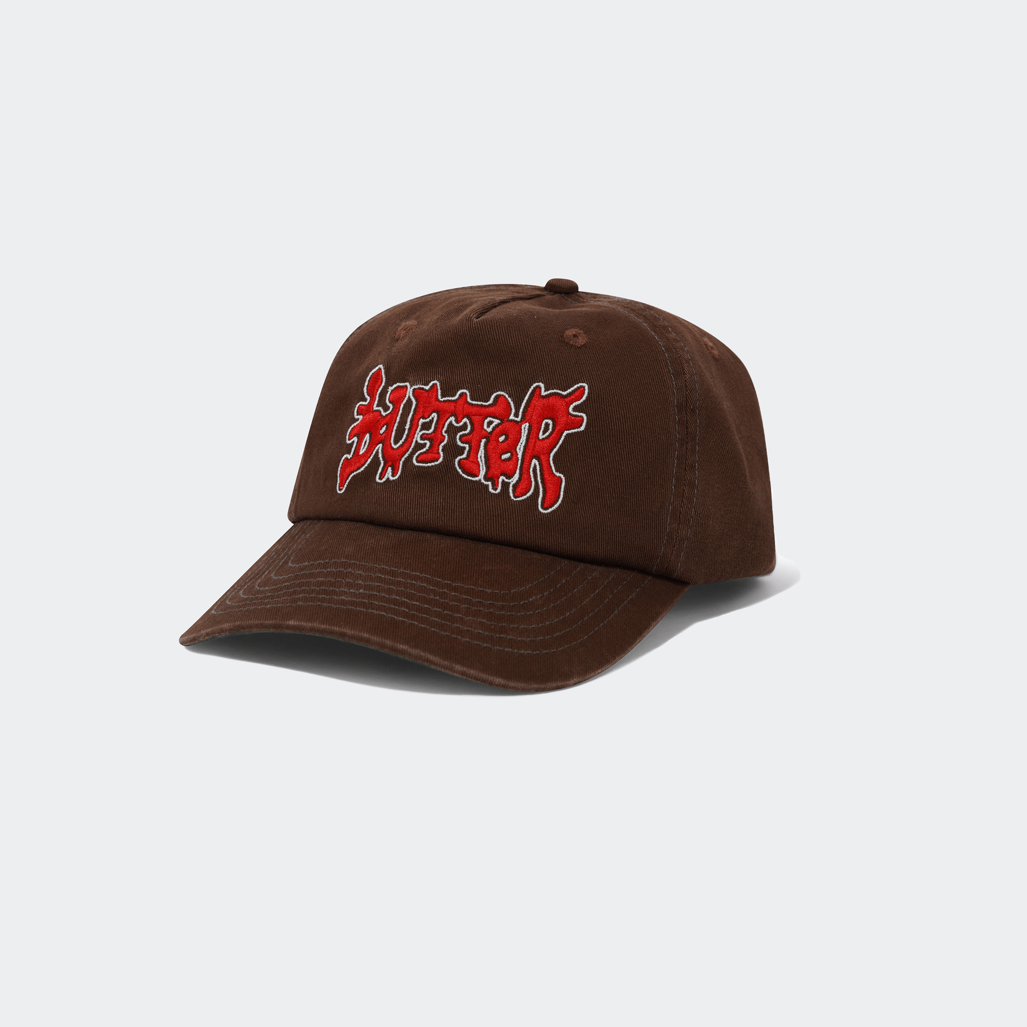 Butter Goods Blotch 5 Panel Cap - Bark - Butter Goods - State Of Play