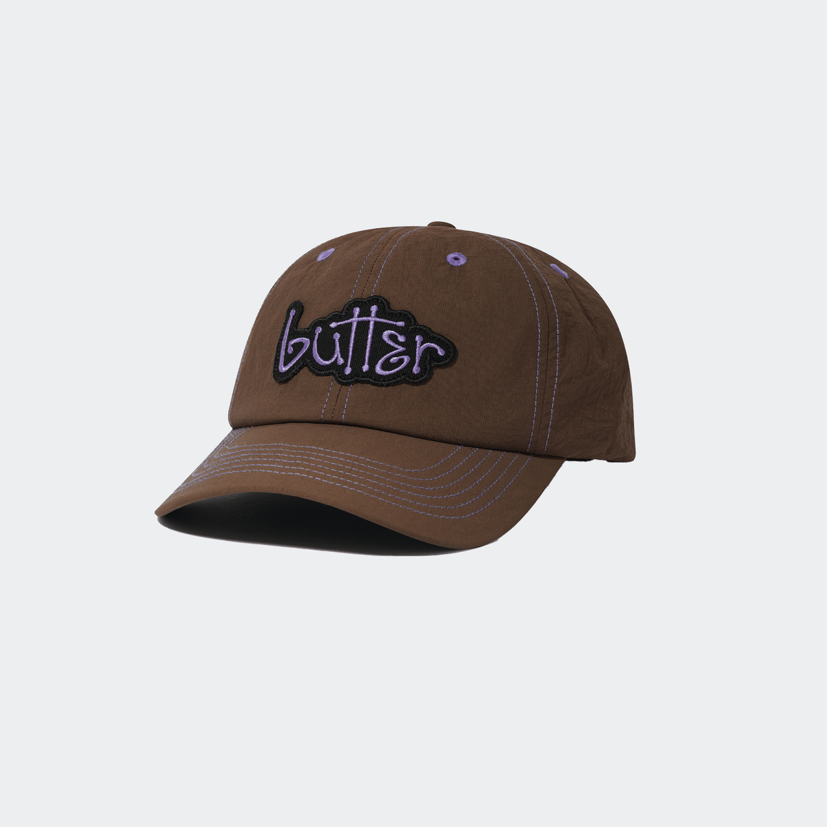 Butter Goods Connection 6 Panel Cap - Brown - Butter Goods - State Of Play