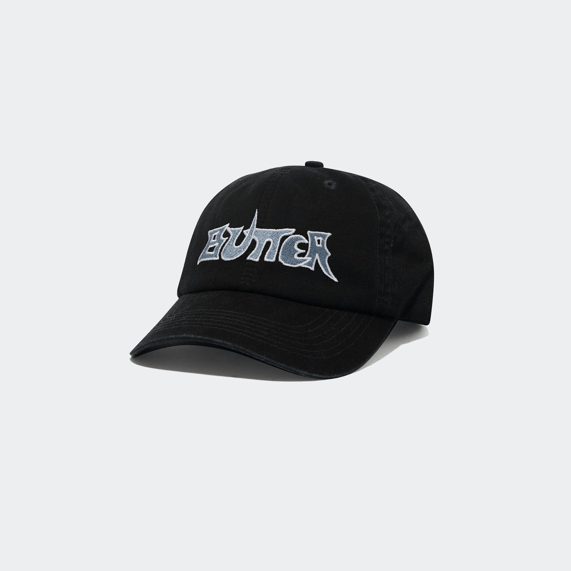 Butter Goods Encounter 6 Panel Cap - Black - Butter Goods - State Of Play