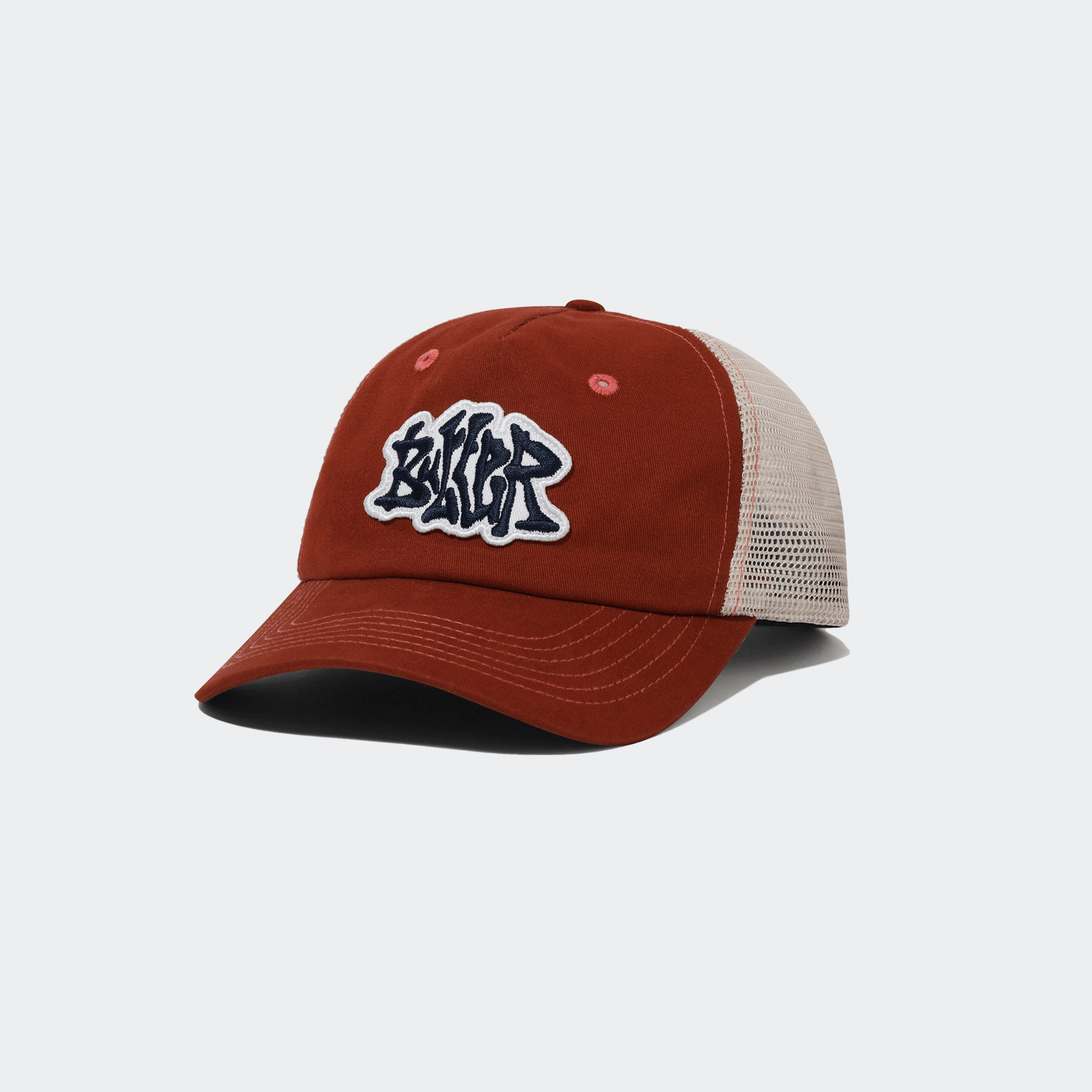 Butter Goods Melt Trucker Cap - Brick - Butter Goods - State Of Play