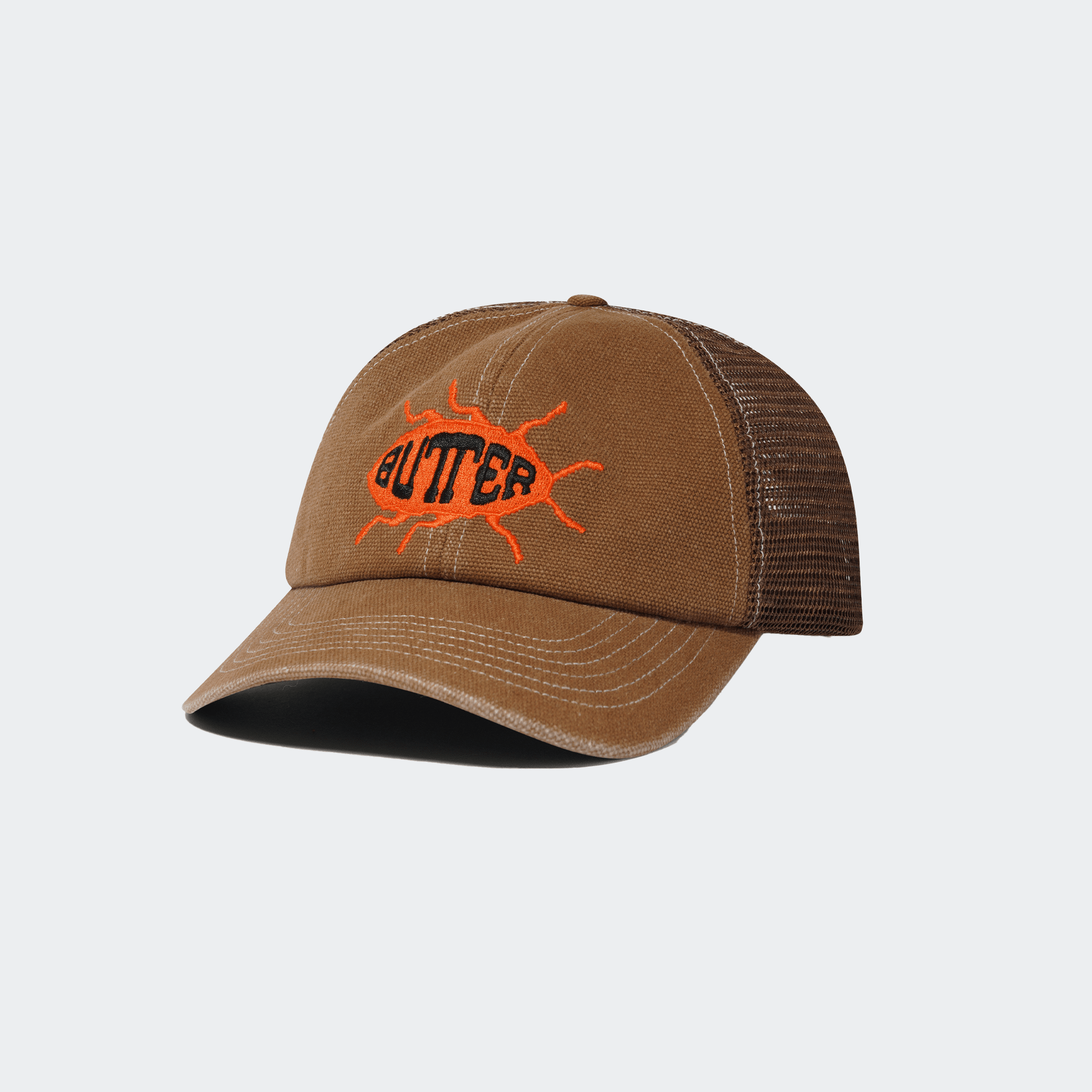 Butter Goods Roach Trucker Cap - Chocolate - Butter Goods - State Of Play