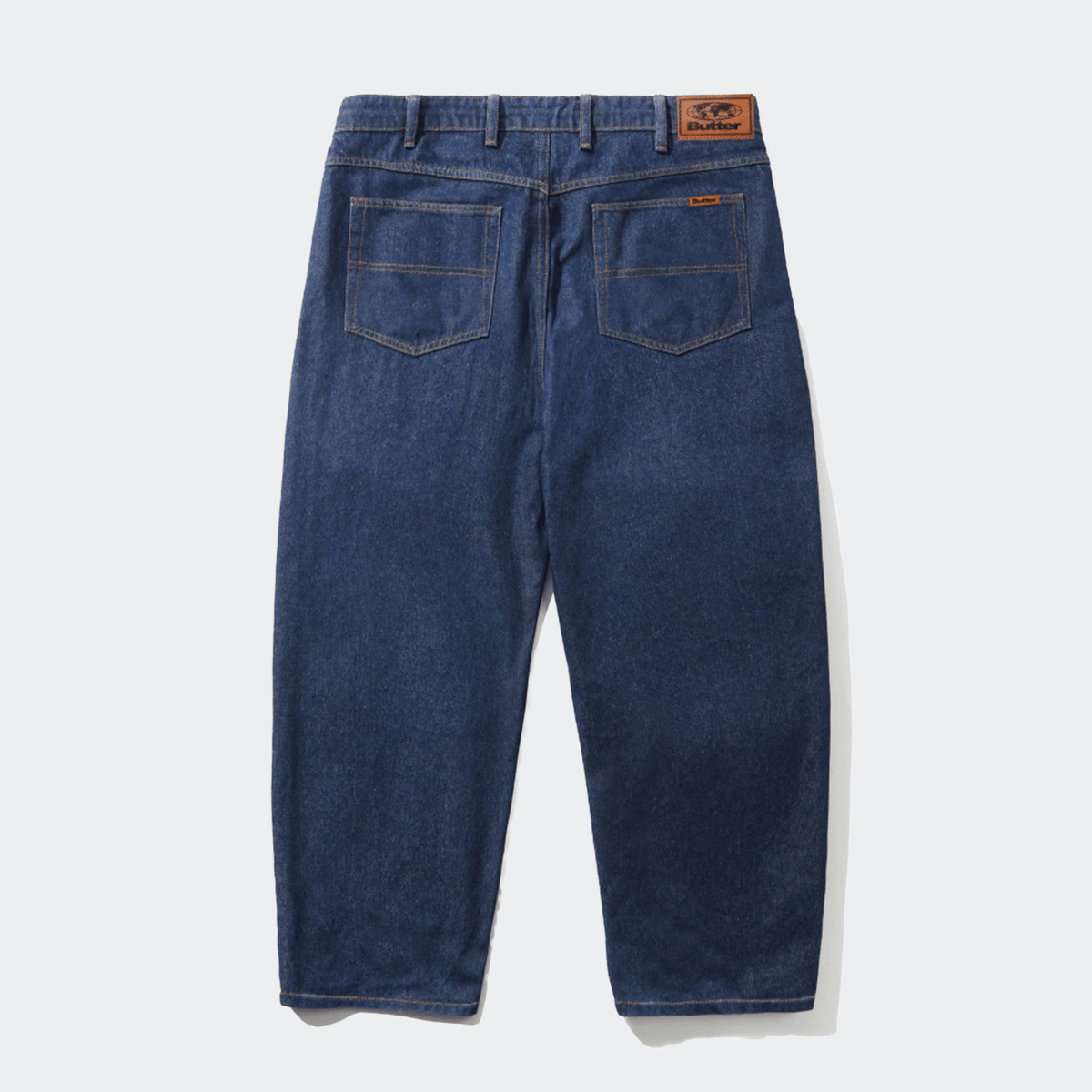 Butter Goods Baggy Denim Jeans - Dark Indigo - Butter Goods - State Of Play