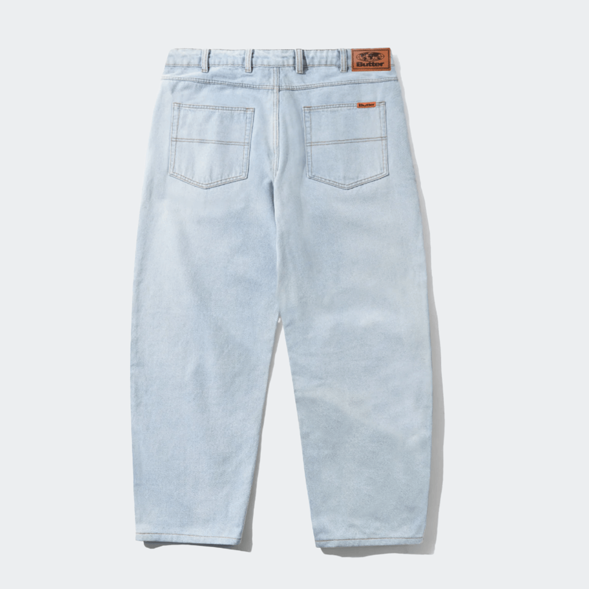 Butter Goods Baggy Denim Jeans - Light Blue - Butter Goods - State Of Play