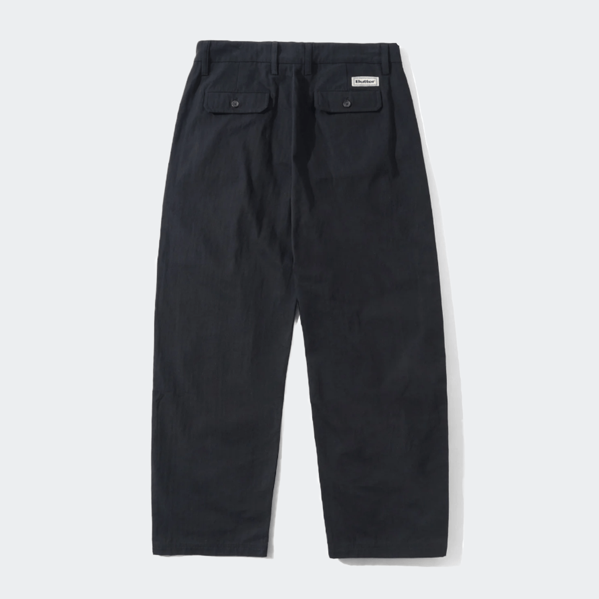 Butter Goods Pleated Trouser - Black - Butter Goods - State Of Play