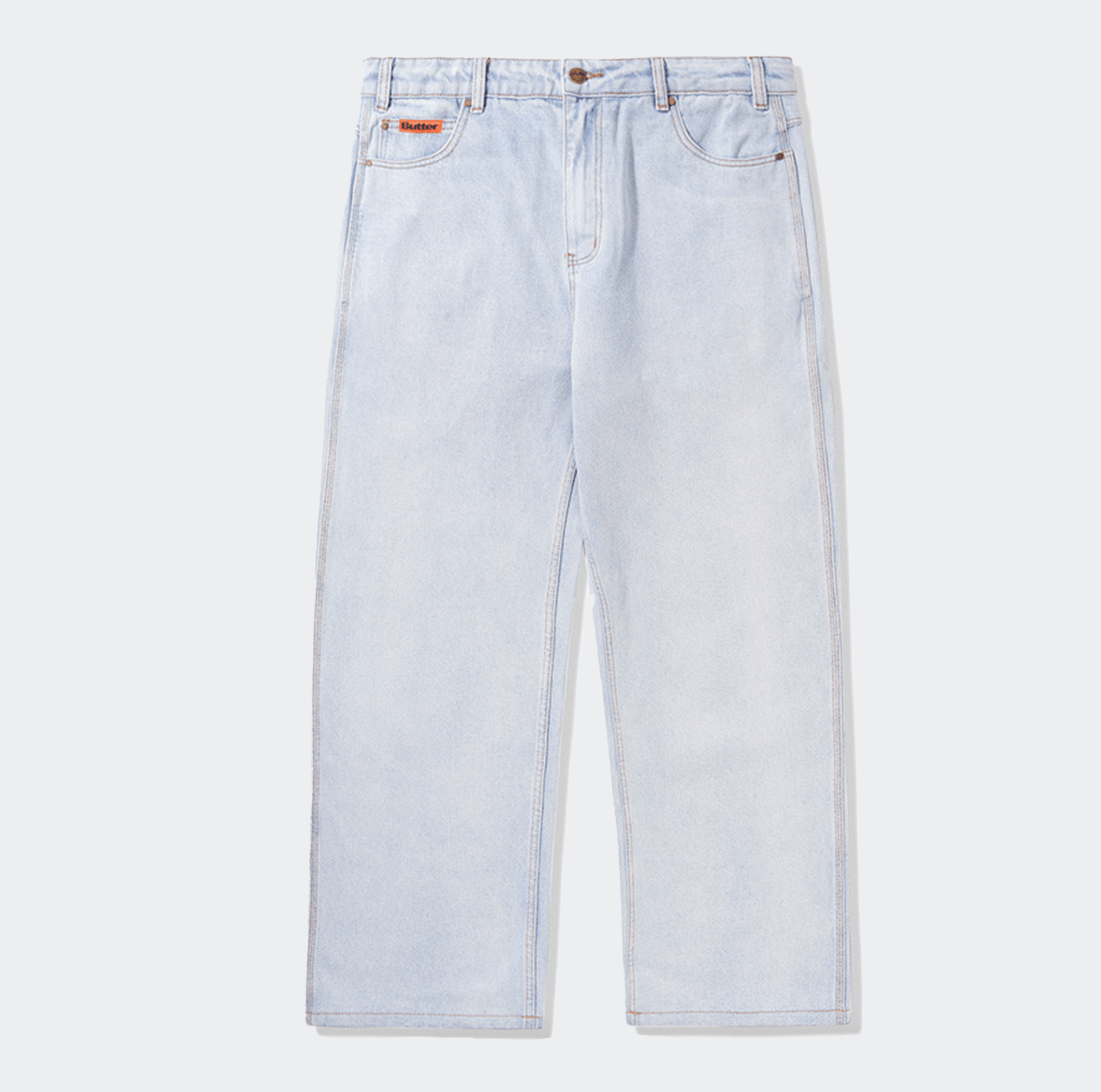Butter Goods Relaxed Denim Jeans - Light Blue - Butter Goods - State Of Play