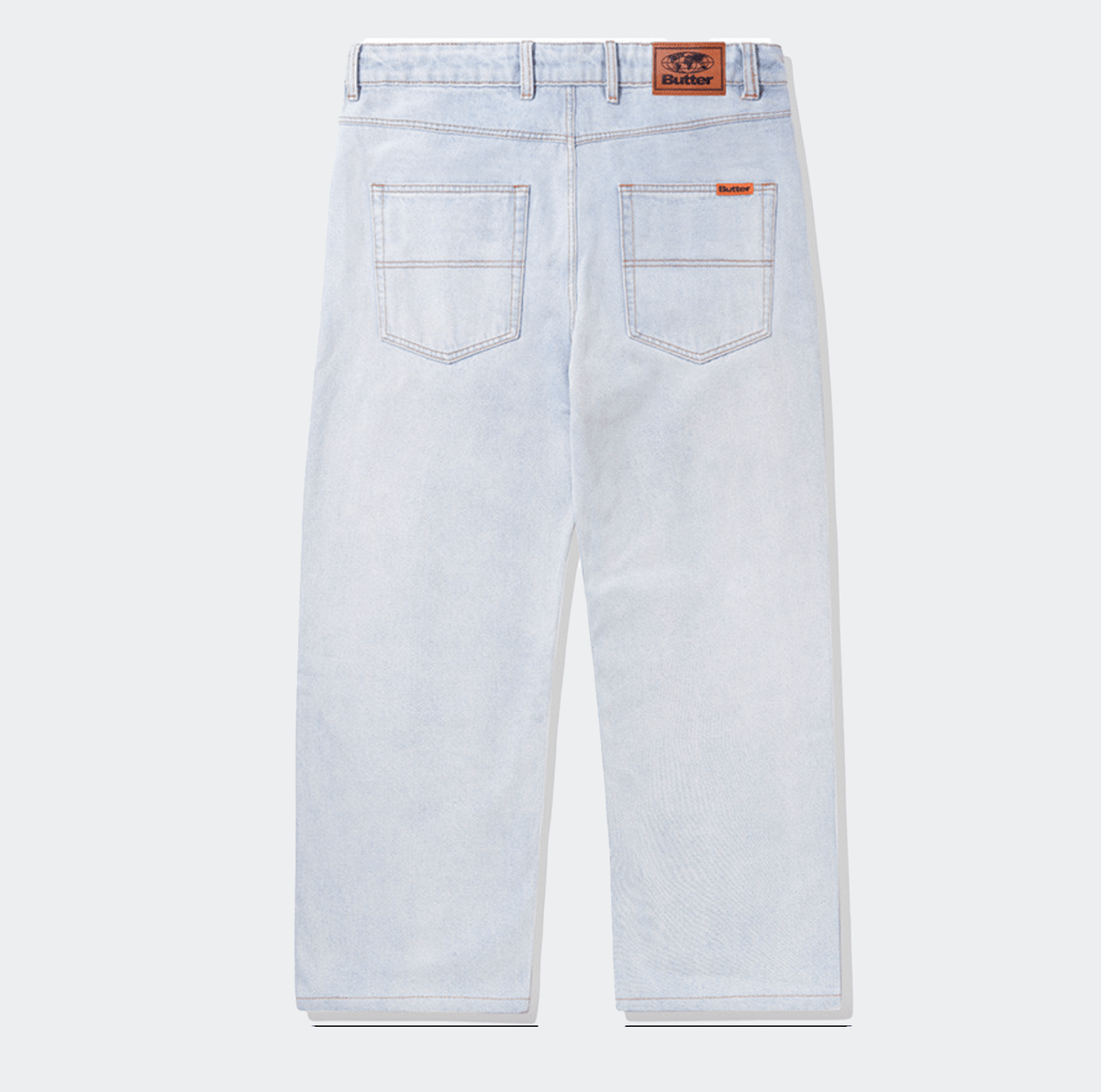 Butter Goods Relaxed Denim Jeans - Light Blue - Butter Goods - State Of Play