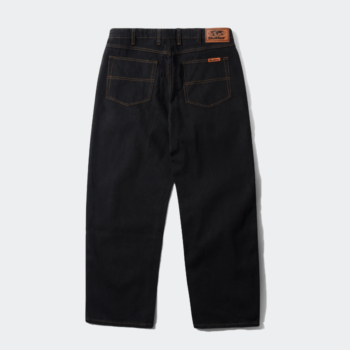 Butter Goods Relaxed Denim Jeans - Washed Black - Butter Goods - State Of Play