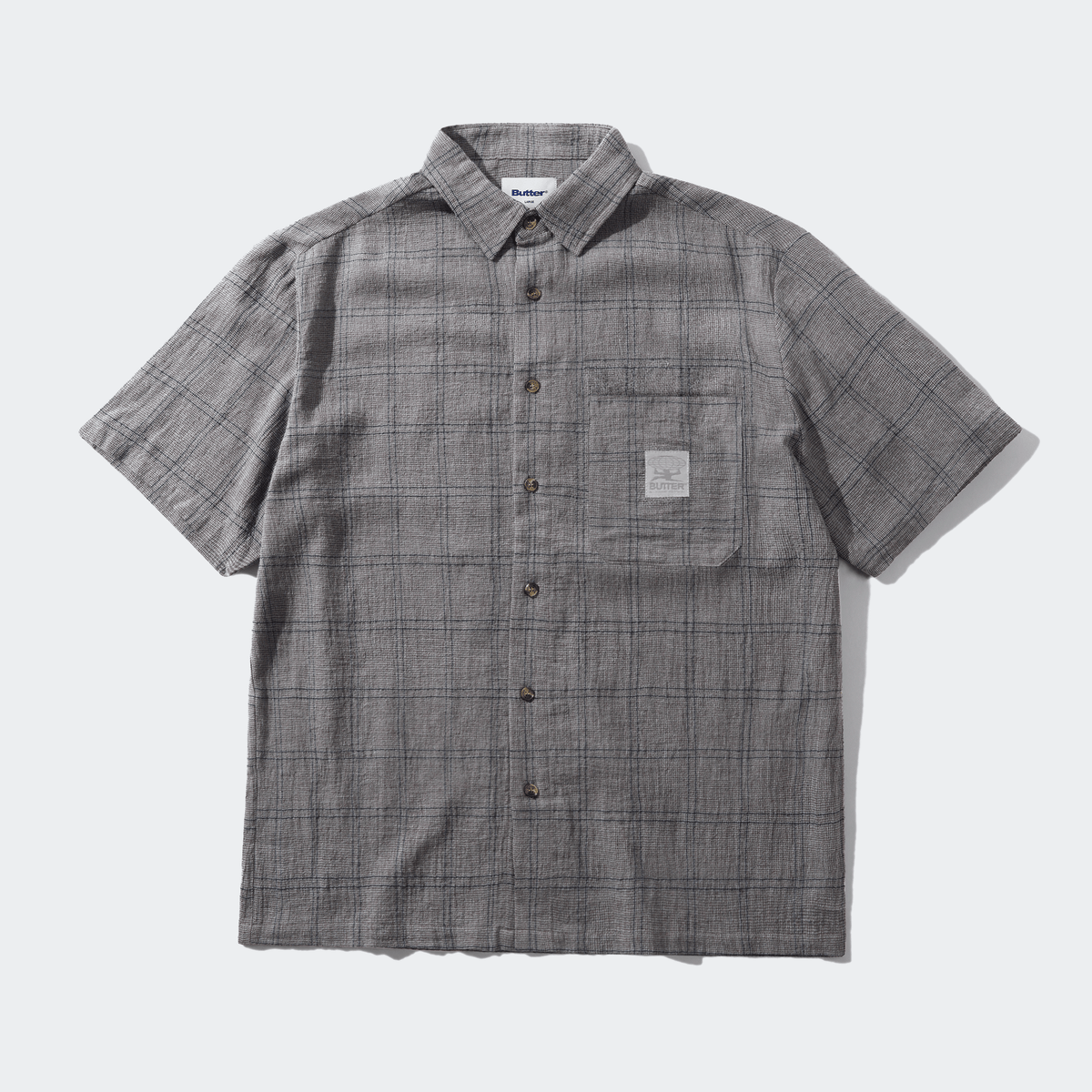 Butter Goods Equiptment Short Sleeve Shirt - Navy - Butter Goods - State Of Play