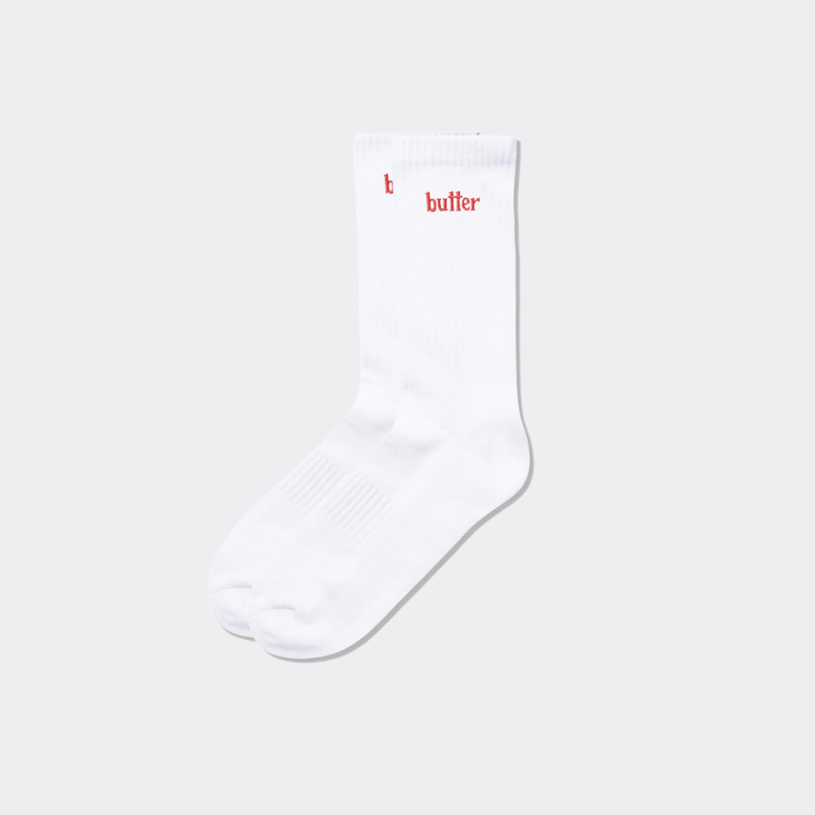 Butter Goods Basic Socks - White - Butter Goods - State Of Play