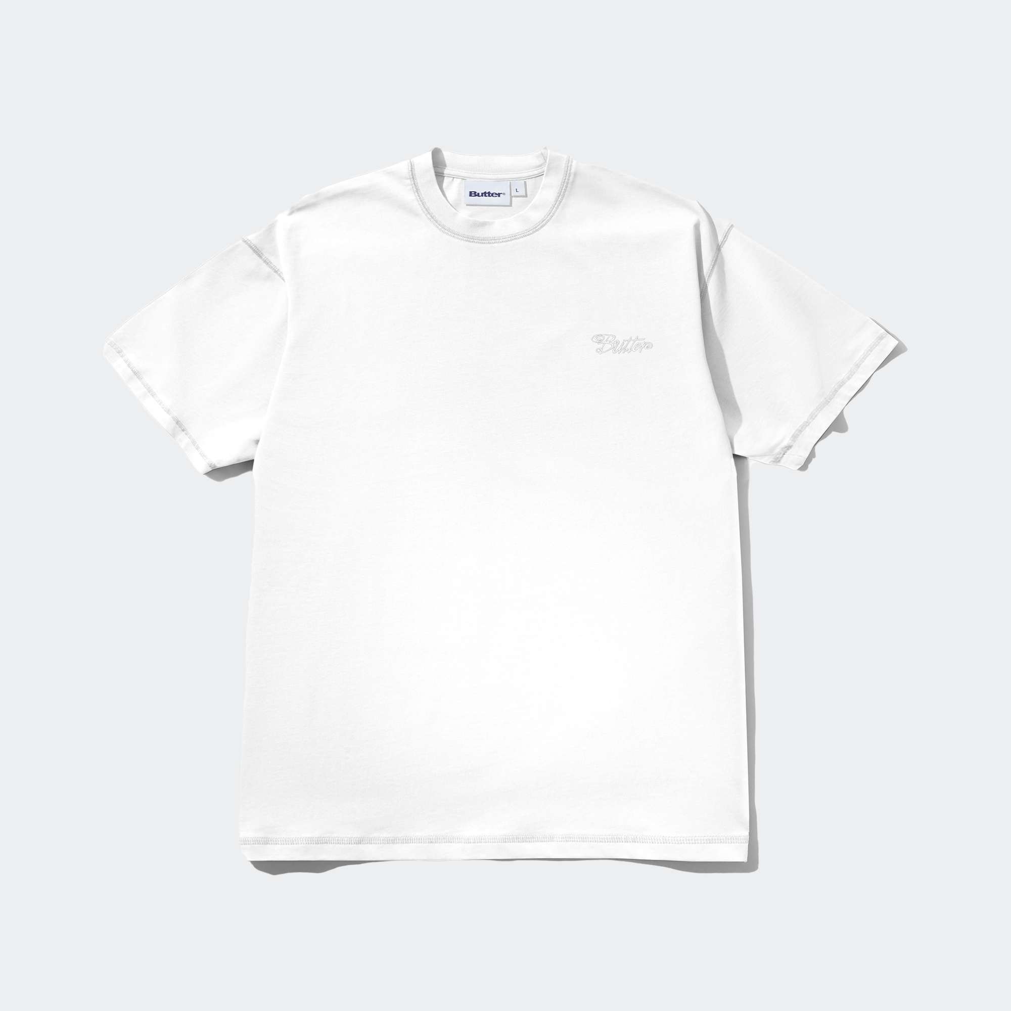 Butter Goods Jive Short Sleeve Tee - White - Butter Goods - State Of Play