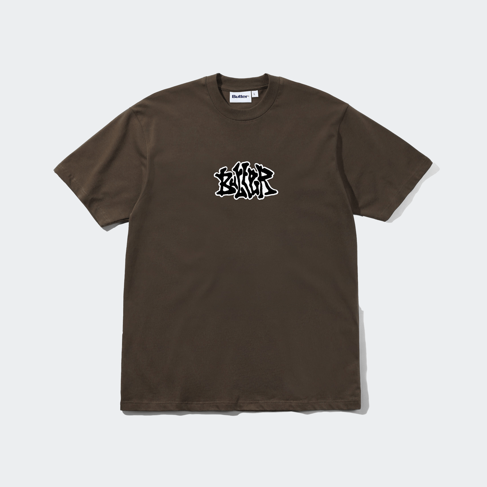 Butter Goods Melt Short Sleeve Tee - Brown - Butter Goods - State Of Play