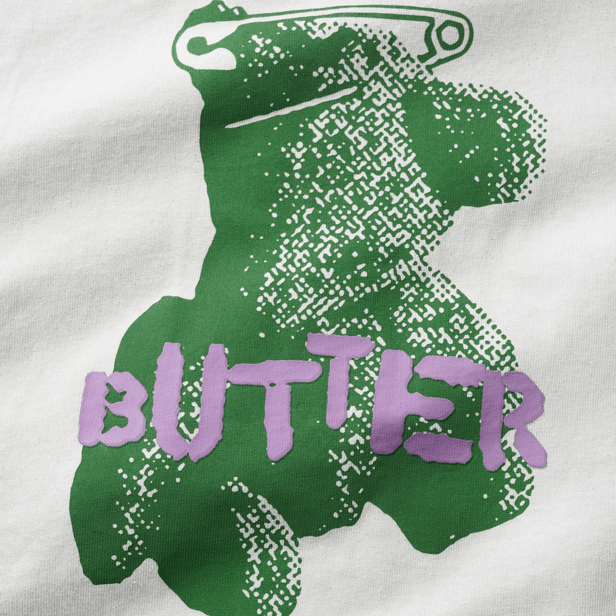 Butter Goods Teddy Bear Short Sleeve Tee - Cement - Butter Goods - State Of Play