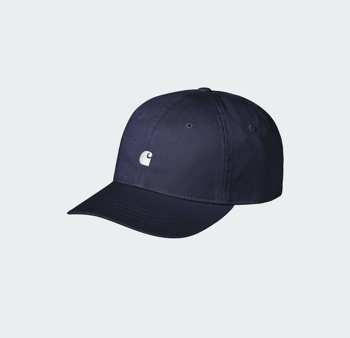 Carhartt WIP Madison Logo Cap - Airforce/White - Carhartt WIP - State Of Play