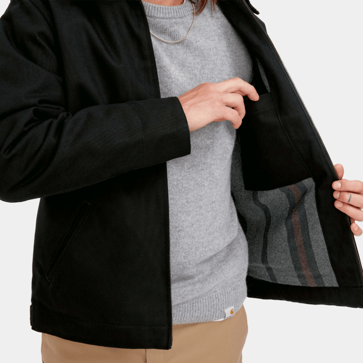 Carhartt WIP Detroit Jacket - Black - Carhartt WIP - State Of Play