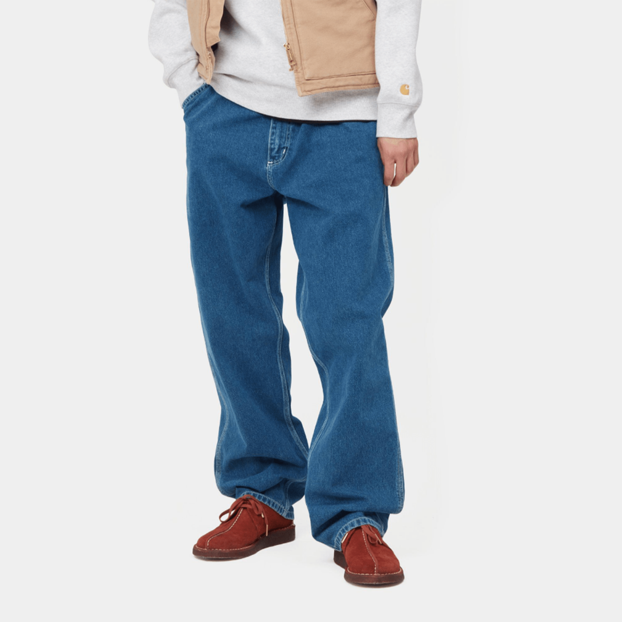 Carhartt WIP Simple Pant - Blue Stone Wash - Carhartt WIP - State Of Play