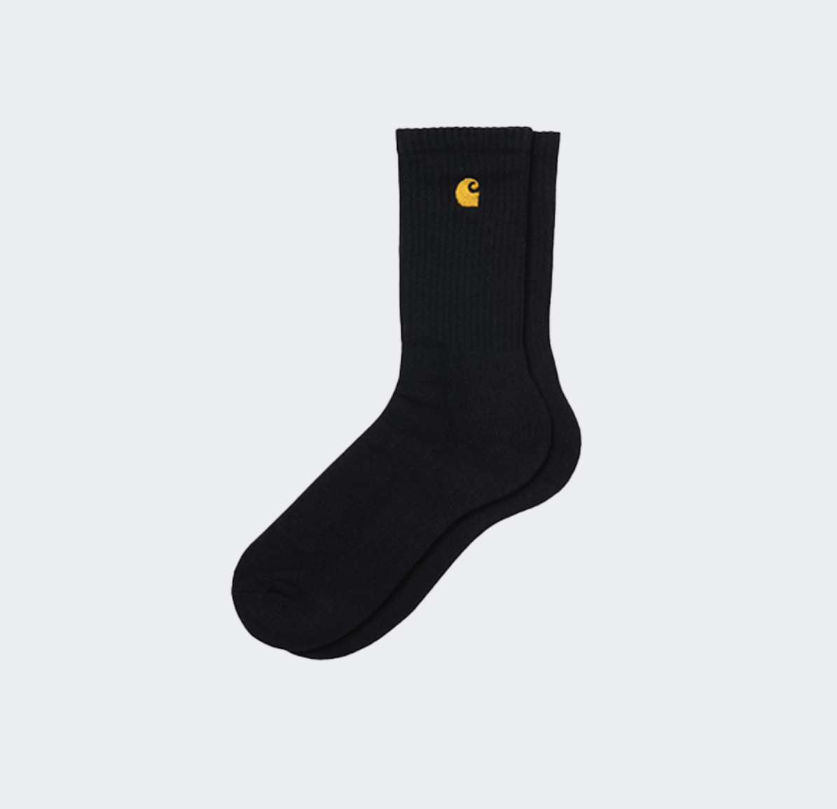 Carhartt WIP Chase Socks - Black/Gold - Carhartt WIP - State Of Play