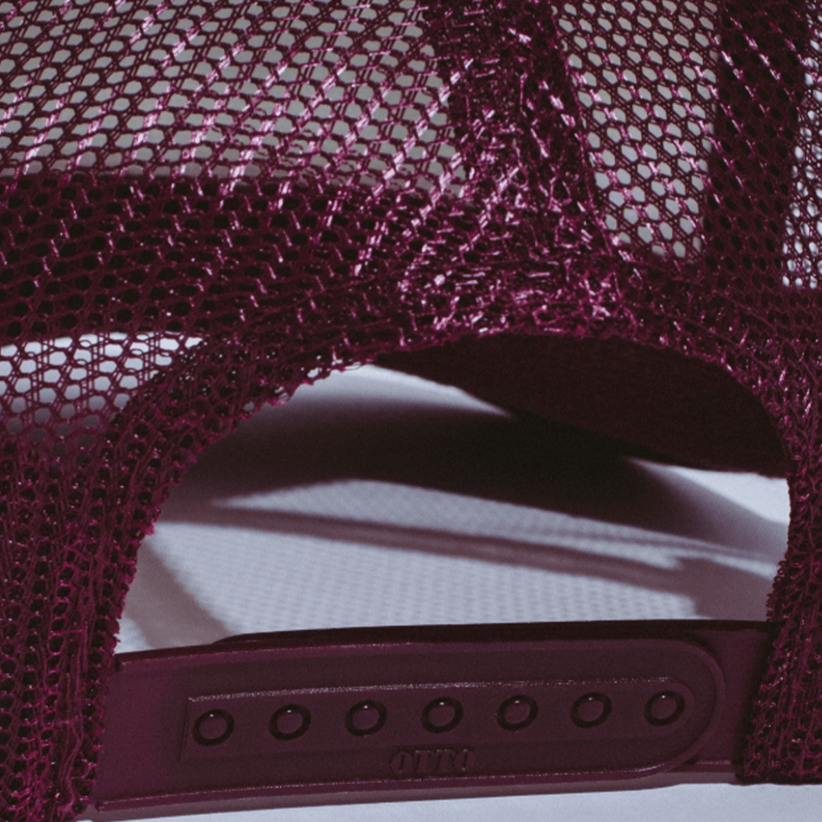 Fucking Awesome Scanner Warp Stamp Trucker Hat - Maroon - Fucking Awesome - State Of Play