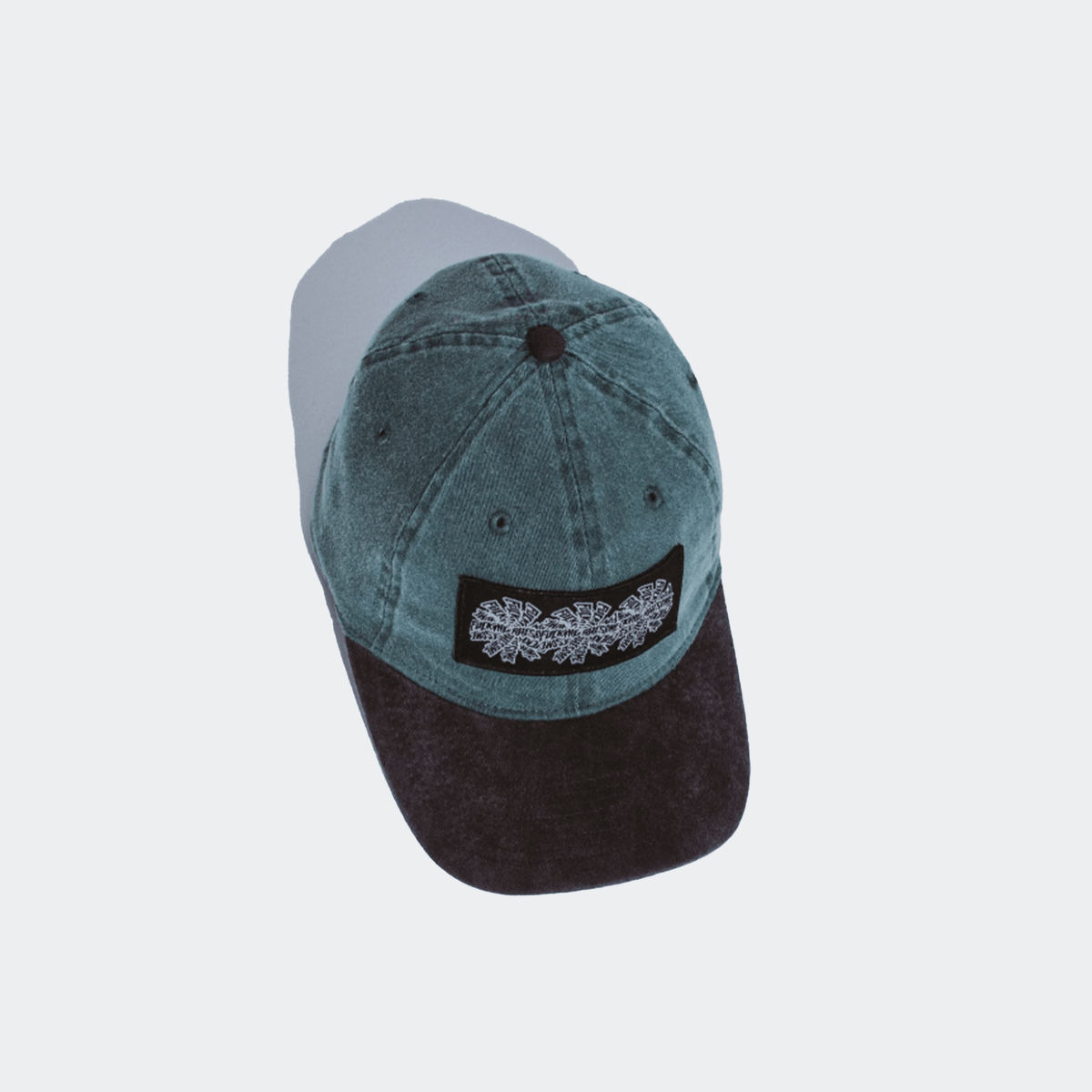 Fucking Awesome Three Spiral Edge Stitch Six Panel Hat - Olive - Fucking Awesome - State Of Play