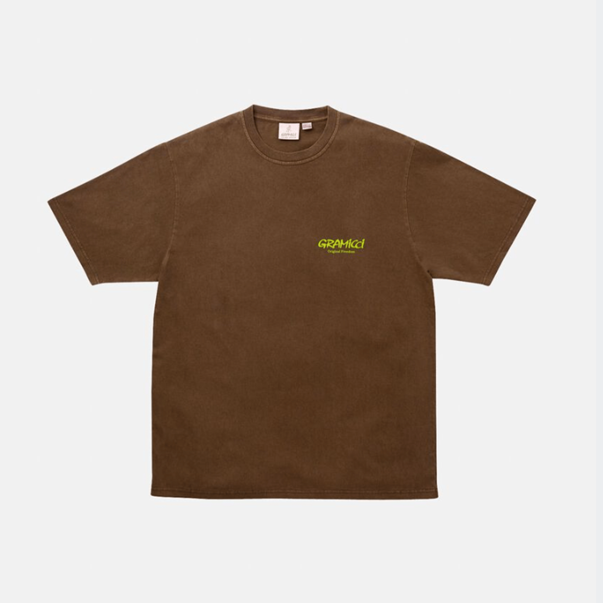 Gramicci Original Freedom Short Sleeve Tee Shirt - Pigment Brown - Gramicci - State Of Play