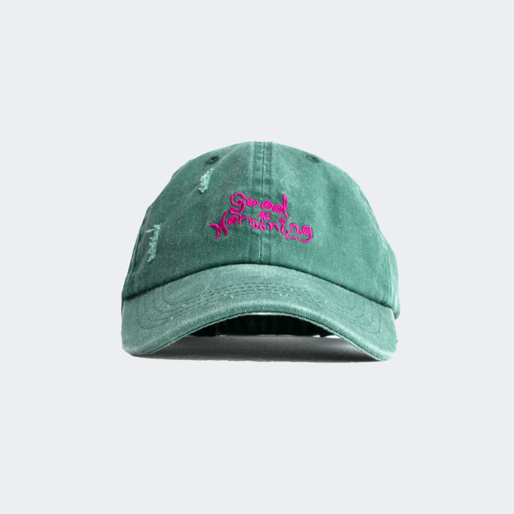 Jungles Good Morning Cap - Washed Green - Jungles - State Of Play