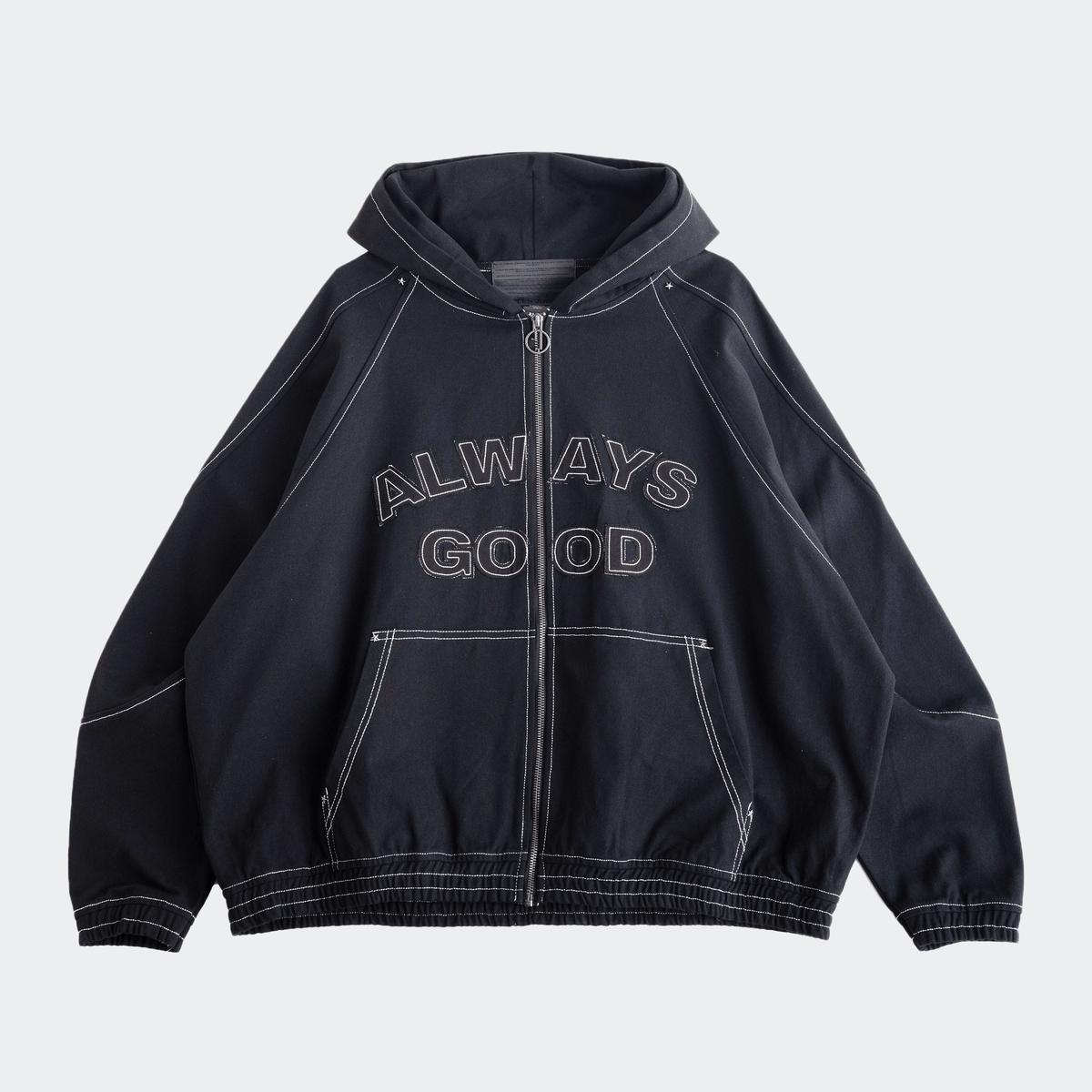 Jungles Always Good Hooded Jacket - Black - Jungles - State Of Play