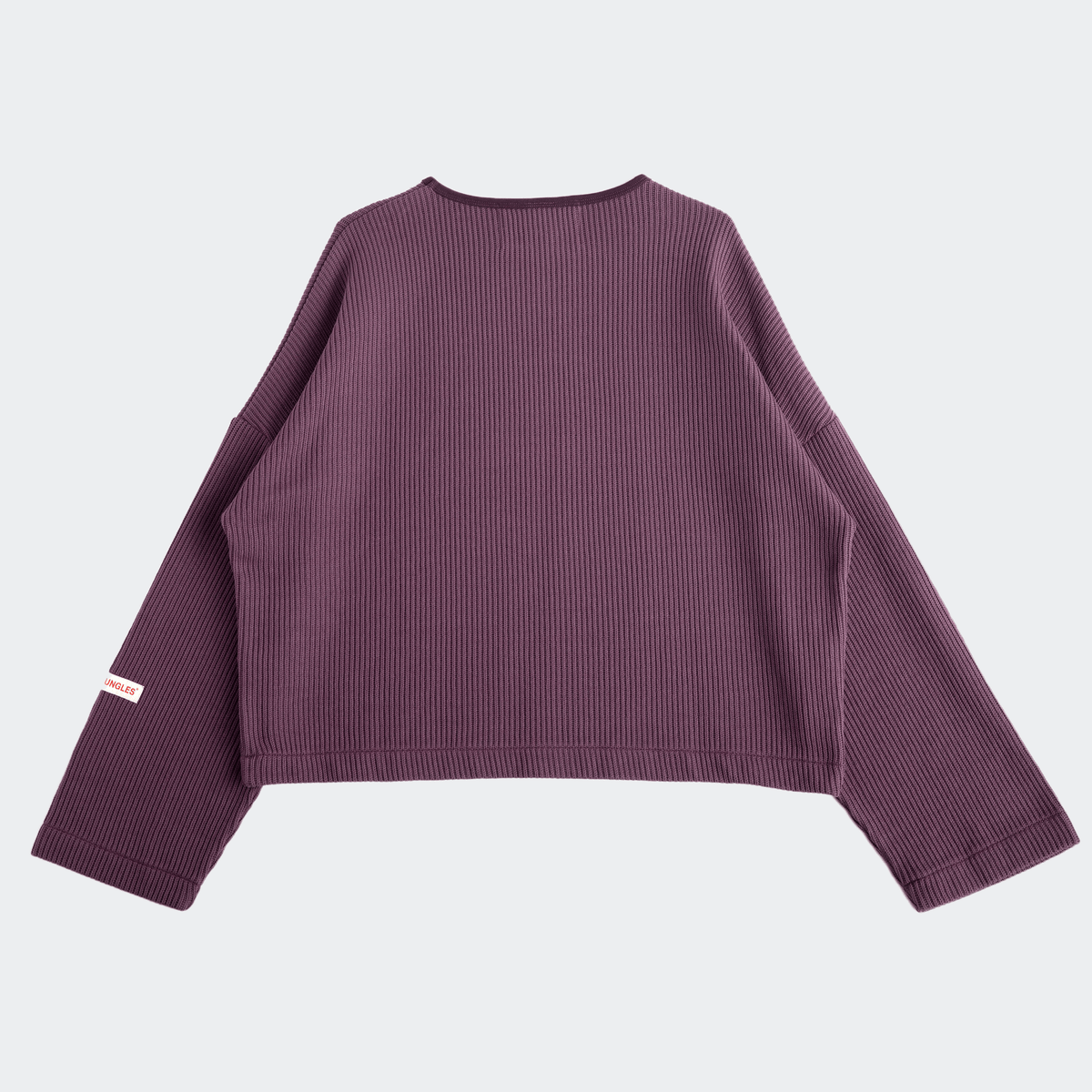 Jungles Boxy Knit Sweater - Purple - Jungles - State Of Play
