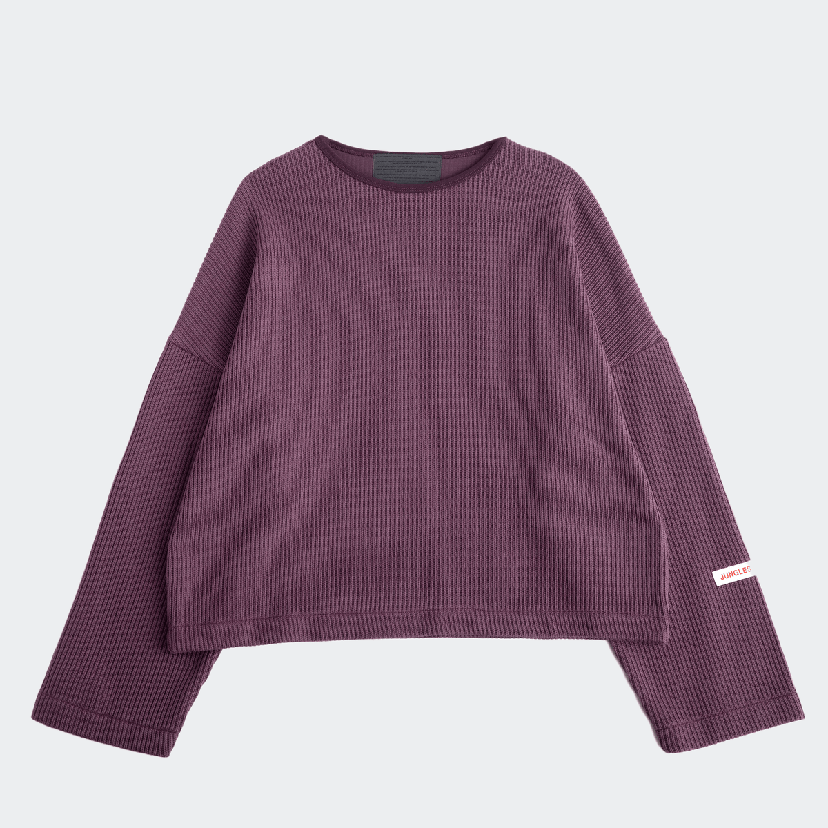 Jungles Boxy Knit Sweater - Purple - Jungles - State Of Play