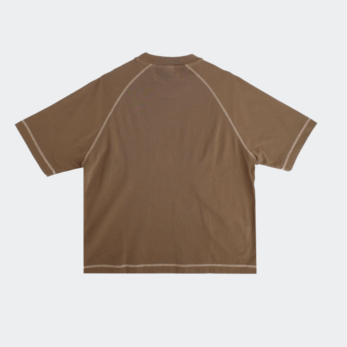Jungles Good Burnout Short Sleeve Tee - Brown - Jungles - State Of Play