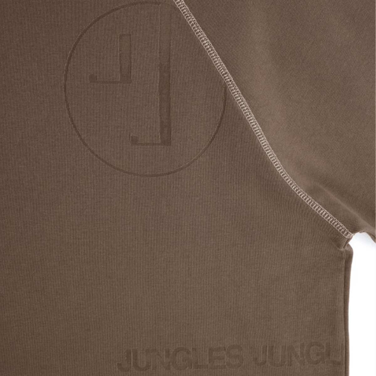 Jungles Good Burnout Short Sleeve Tee - Brown - Jungles - State Of Play