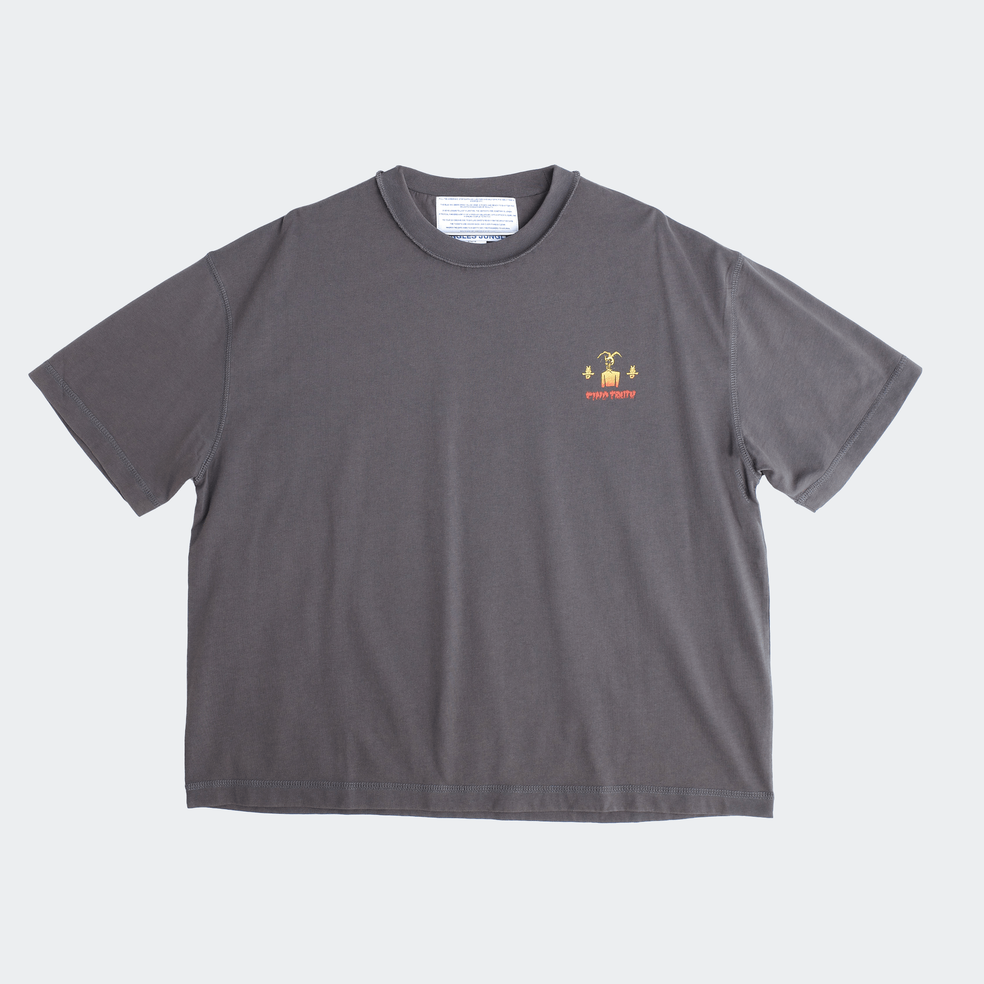 Jungles Jester Short Sleeve Tee - Sun Faded Grey - Jungles - State Of Play