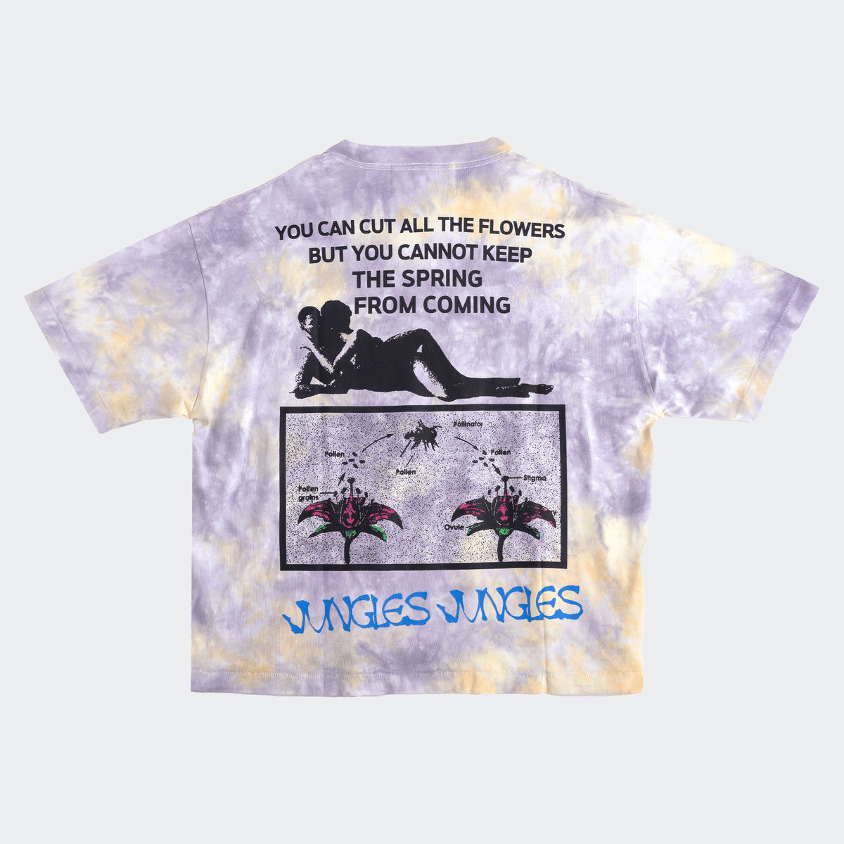 Jungles Plant Sex Short Sleeve Tee - Tie Dye - Jungles - State Of Play