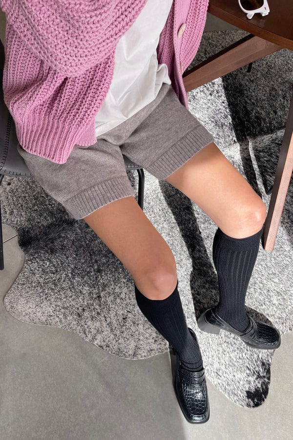 Le Bon Shoppe Schoolgirl Socks - Black - Le Bon Shoppe - State Of Play