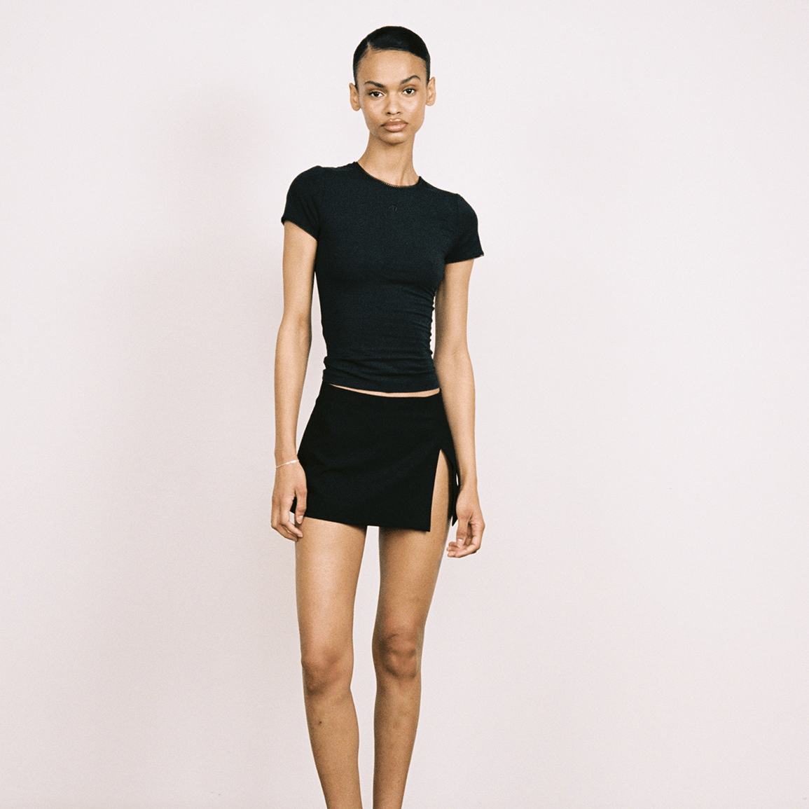 Miaou Micro Mini Skirt - Black - Miaou - State Of Play