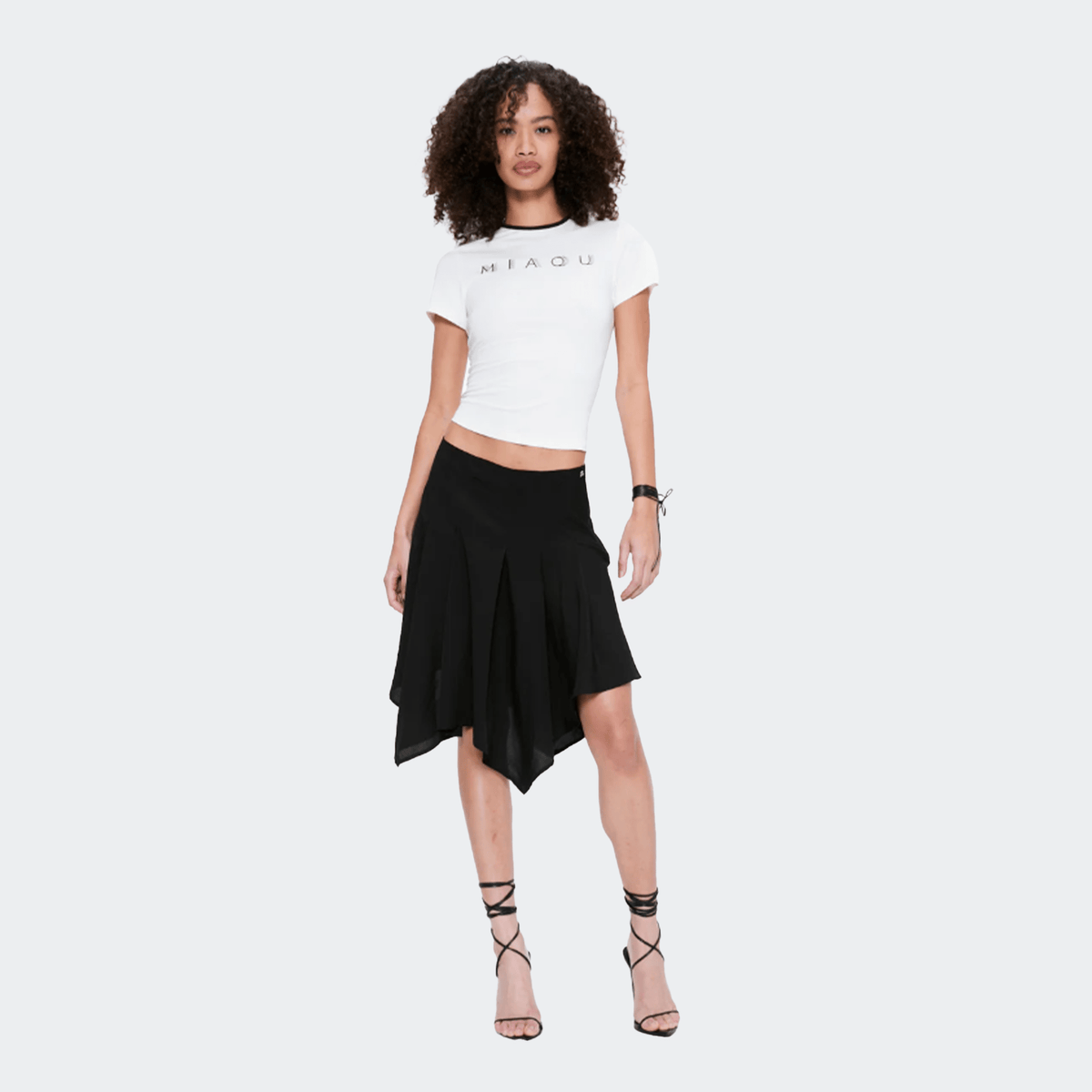 Miaou Ty Skirt - Black - Miaou - State Of Play