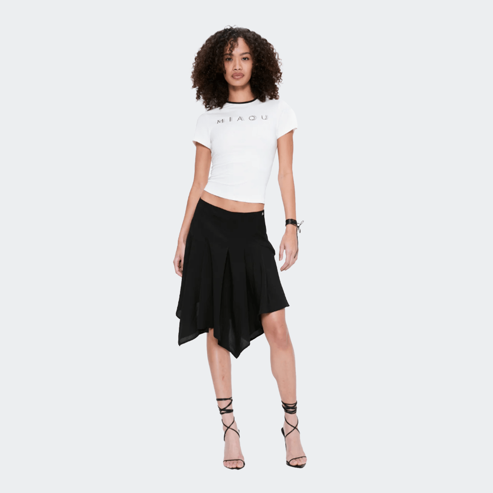 Miaou Ty Skirt - Black - Miaou - State Of Play