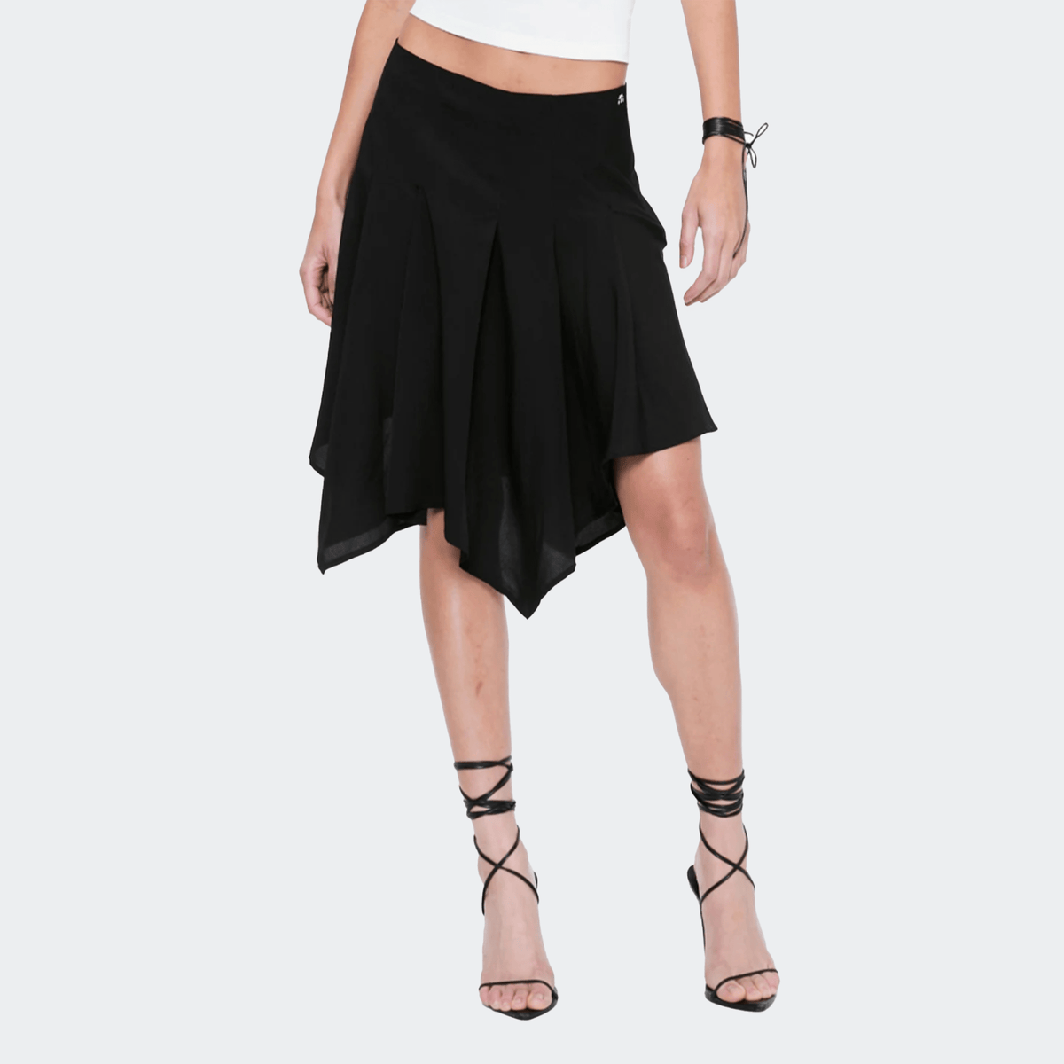 Miaou Ty Skirt - Black - Miaou - State Of Play