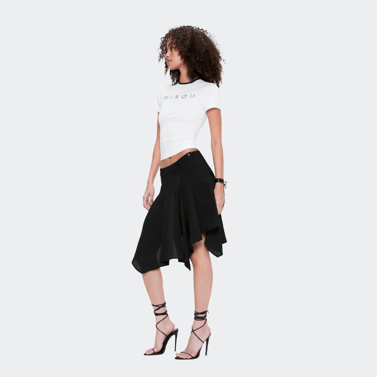 Miaou Ty Skirt - Black - Miaou - State Of Play