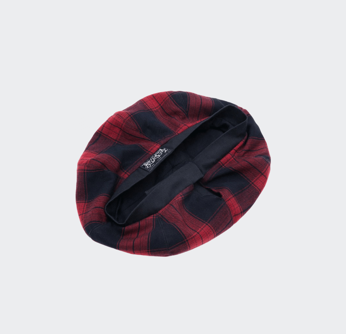 Perks And Mini Check Beret - Earth Red Check - P.A.M. - State Of Play