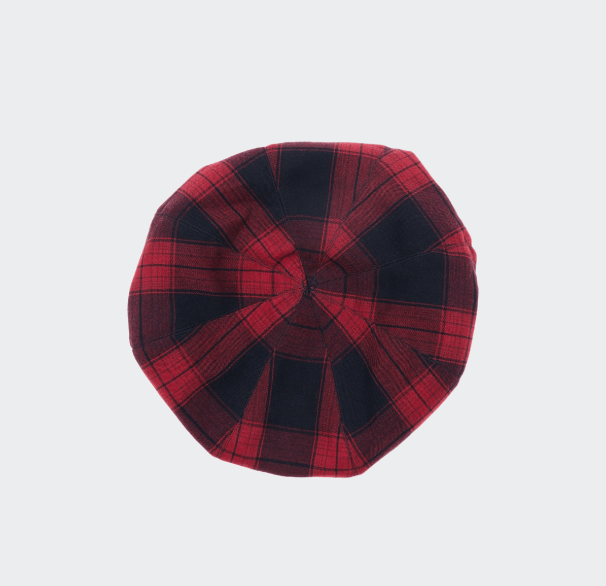 Perks And Mini Check Beret - Earth Red Check - P.A.M. - State Of Play
