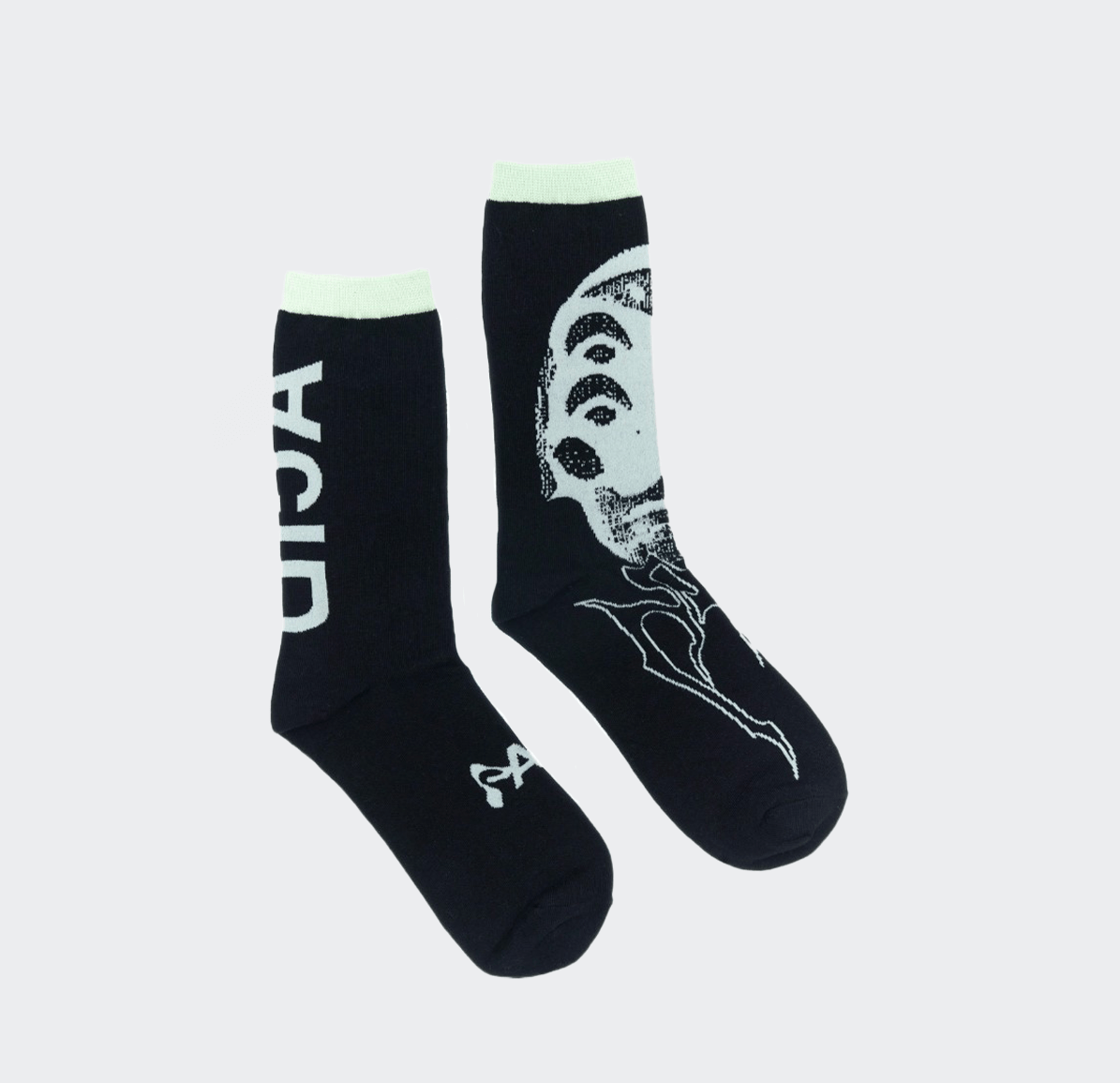 Perks and Mini Poetic Verse Dress Socks - X-Ray - P.A.M. - State Of Play