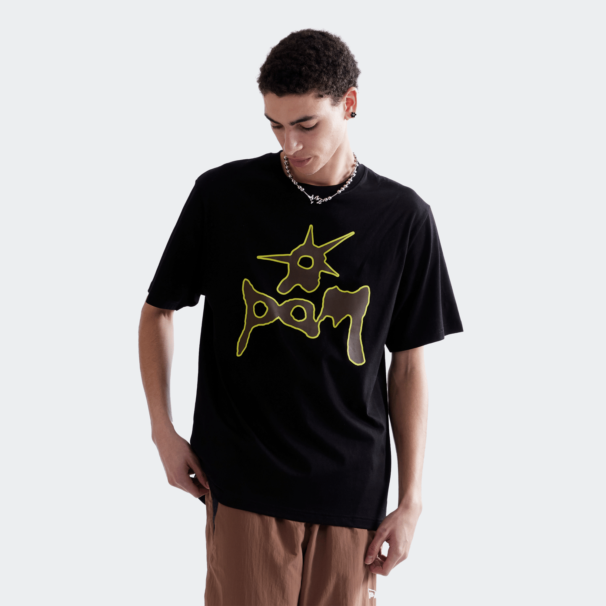 Perks And Mini Cosmos Spike Short Sleeve Tee - Black - P.A.M. - State Of Play