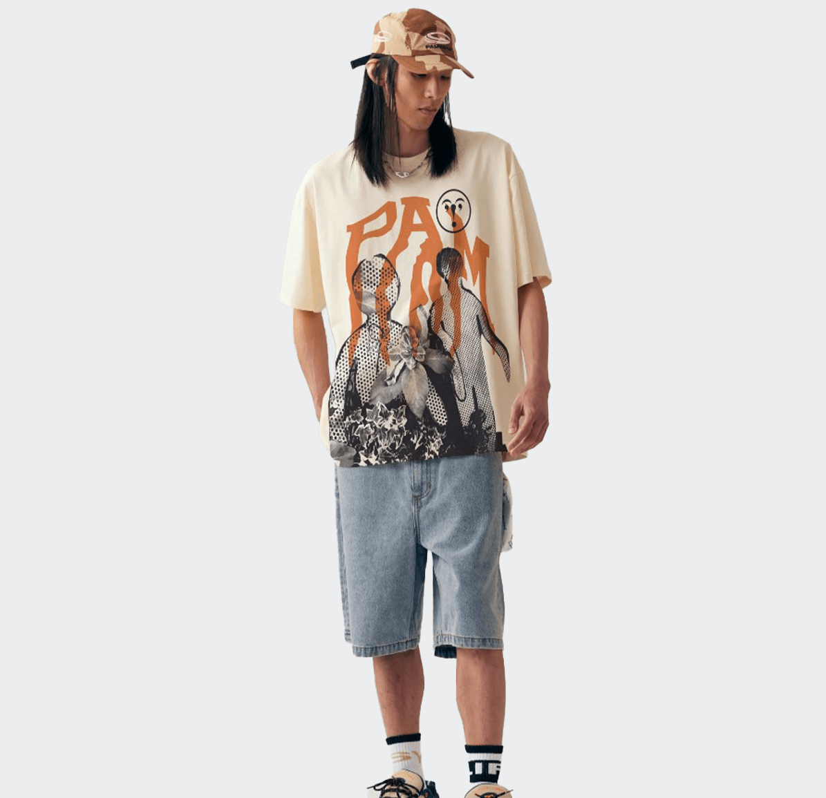 Perks And Mini Mood Oversized Short Sleeve Shirt - Off White - P.A.M. - State Of Play
