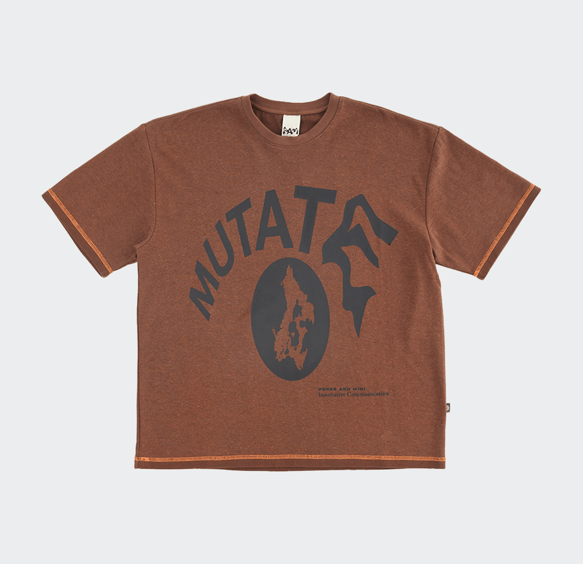 Perks And Mini Mutate Hemp Blend Specialty Short Sleeve Sweat - Coconut Rough - P.A.M. - State Of Play