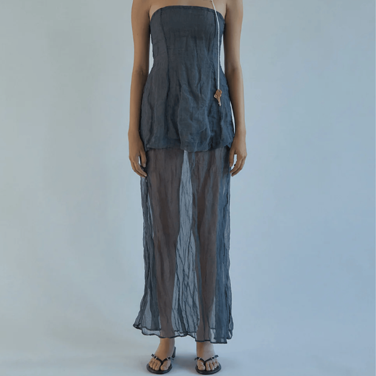 Paloma Wool Mansino Dress - Dark Grey - Paloma Wool - State Of Play