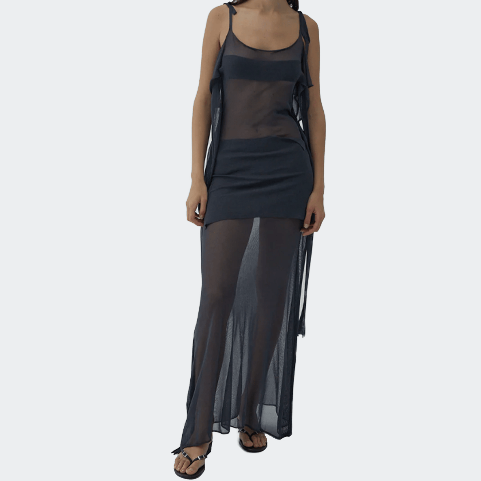 Paloma Wool Zanic Dress - Dark Grey - Paloma Wool - State Of Play